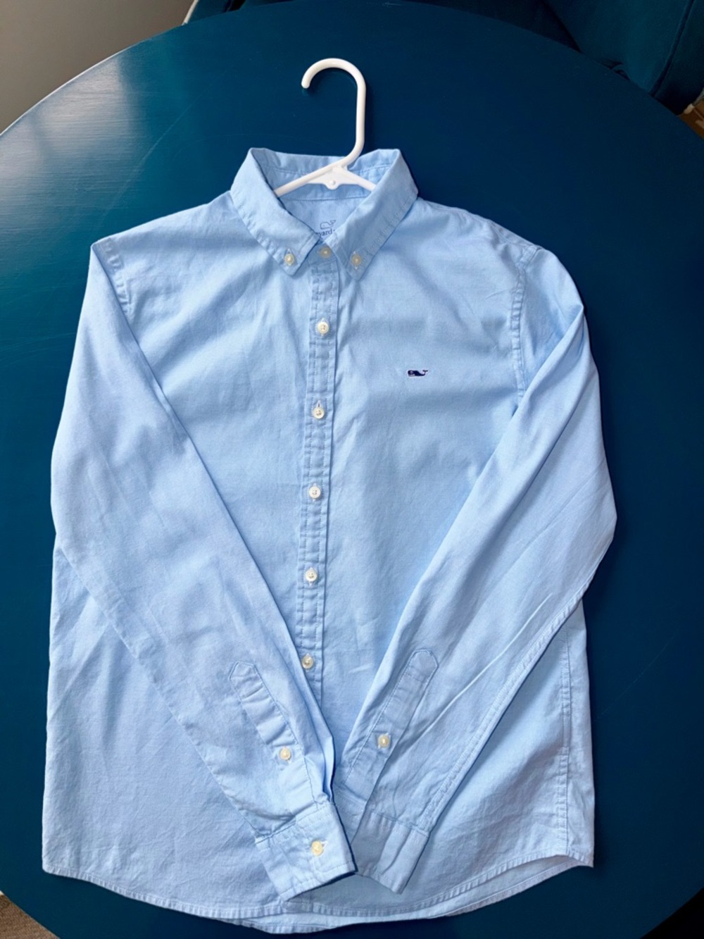 Vineyard Vines Light Blue Button-Down Oxford Shirt for boy’s